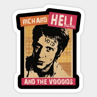 Richard Hell and The Voidoids band Sticker